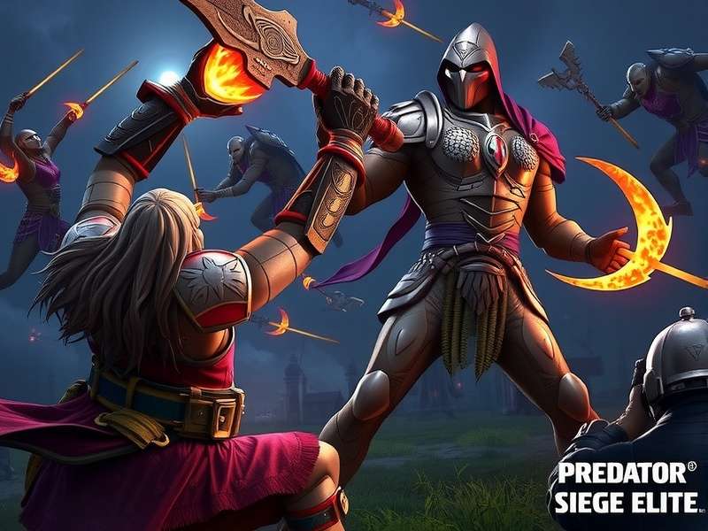 Predator Siege Elite Gameplay Screenshot